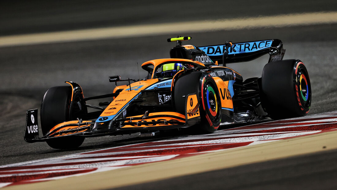 Lando Norris - McLaren - GP Bahrain - Sakhir - Formel 1 - Freitag - 18.3.2022
