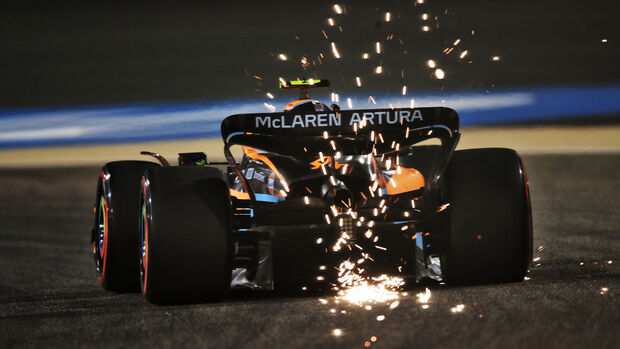 Lando Norris - McLaren - GP Bahrain - Sakhir - Formel 1 - Freitag - 18.3.2022