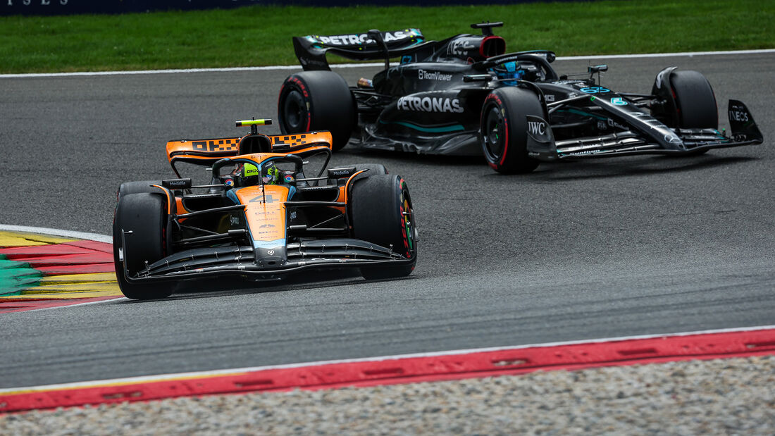 Lando Norris - McLaren - GP Belgien 2023 - Spa-Francorchamps