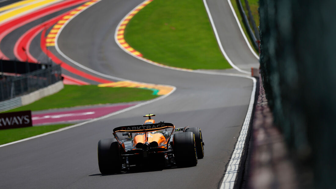 Lando Norris - McLaren - GP Belgien - Spa - Formel 1 - 26. Juli 2024