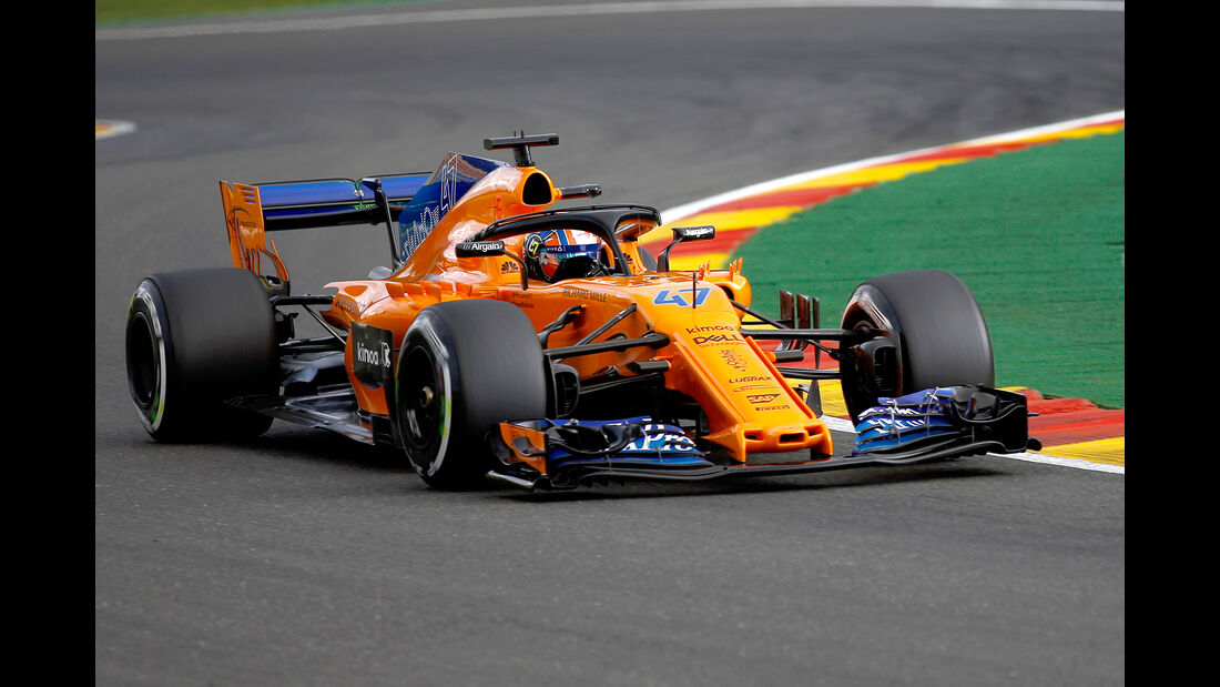 Lando Norris - McLaren - GP Belgien - Spa-Francorchamps - 24. August 2018