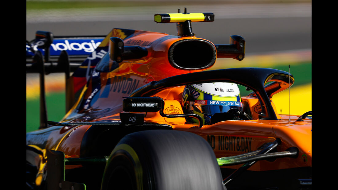 Lando Norris - McLaren - GP Belgien - Spa-Francorchamps - Formel 1 - Freitag - 30.08.2019