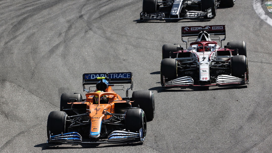 Lando Norris - McLaren - GP Brasilien 2021 - Sao Paulo - Rennen