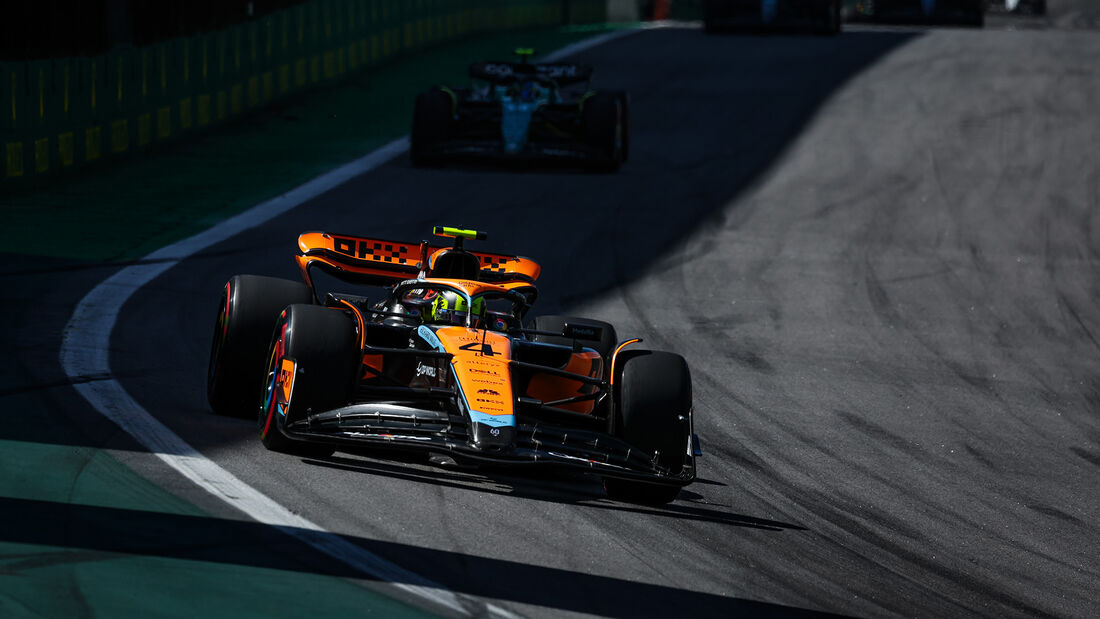 Lando Norris - McLaren - GP Brasilien 2023 - Sao Paulo - Formel 1