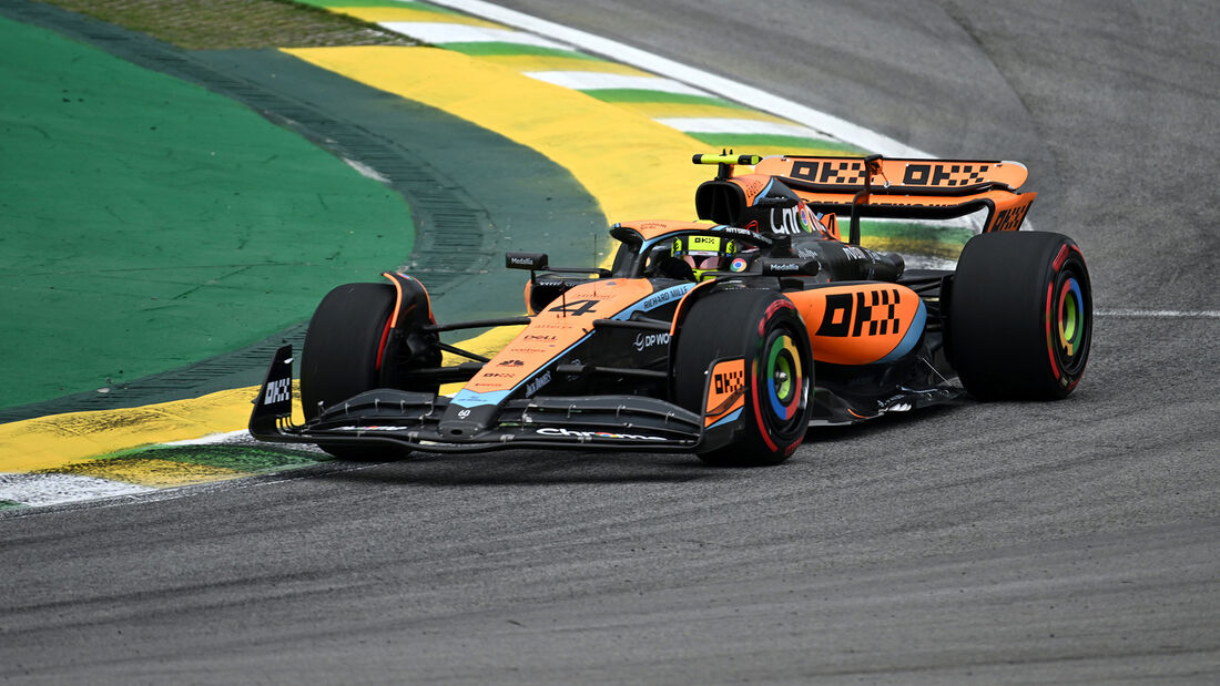 Lando Norris - McLaren - GP Brasilien 2023 - Sprint-Shootout