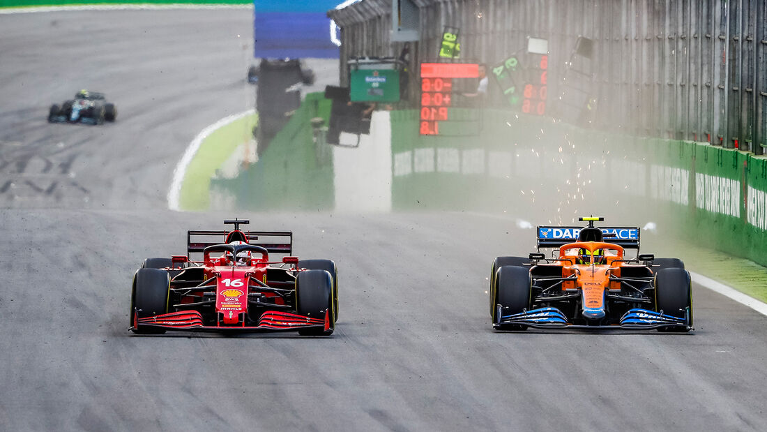 Lando Norris - McLaren - GP Brasilien - Sprint - Samstag - 13.11.2021