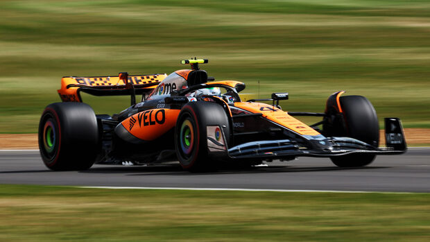 Lando Norris - McLaren - GP England 2023 - Formel 1 - Silverstone - Qualifikation