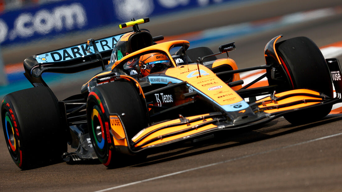 Lando Norris - McLaren - GP Miami - USA - Formel 1 - Freitag - 6.5.2022