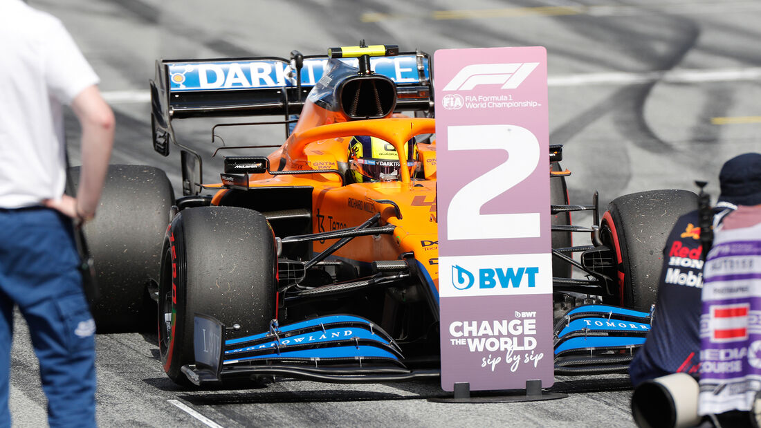 Lando Norris - McLaren - GP Österreich 2021 - Spielberg - Qualifikation