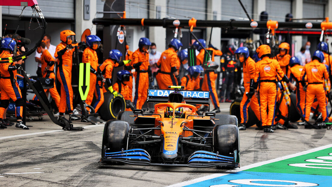 Lando Norris - McLaren - GP Österreich 2021 - Spielberg - Rennen