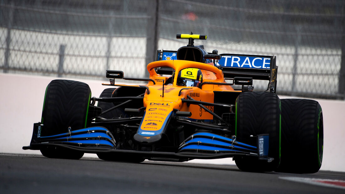 Lando Norris - McLaren - GP Russland 2021 - Sotschi - Samstag 