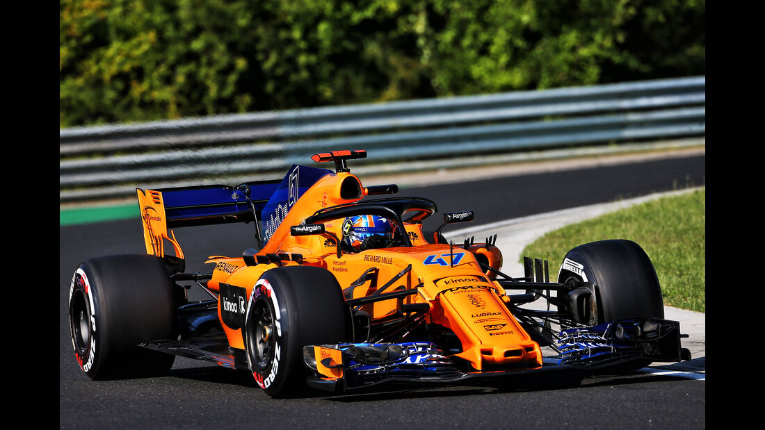 Lando Norris - McLaren - GP Ungarn - Budapest - F1-Test - 31. Juli 2018