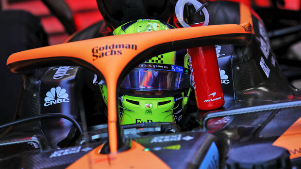 Lando Norris - McLaren - GP Ungarn - Budapest - Formel 1 - 29.7.2022