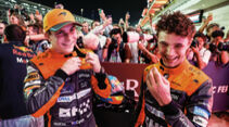Lando Norris & Oscar Piastri - Formel  1  - GP Katar 2023