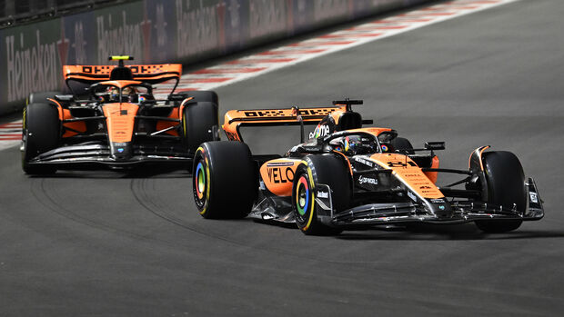Lando Norris & Oscar Piastri - McLaren - Formel 1 - GP Las Vegas  - 18. November 2023