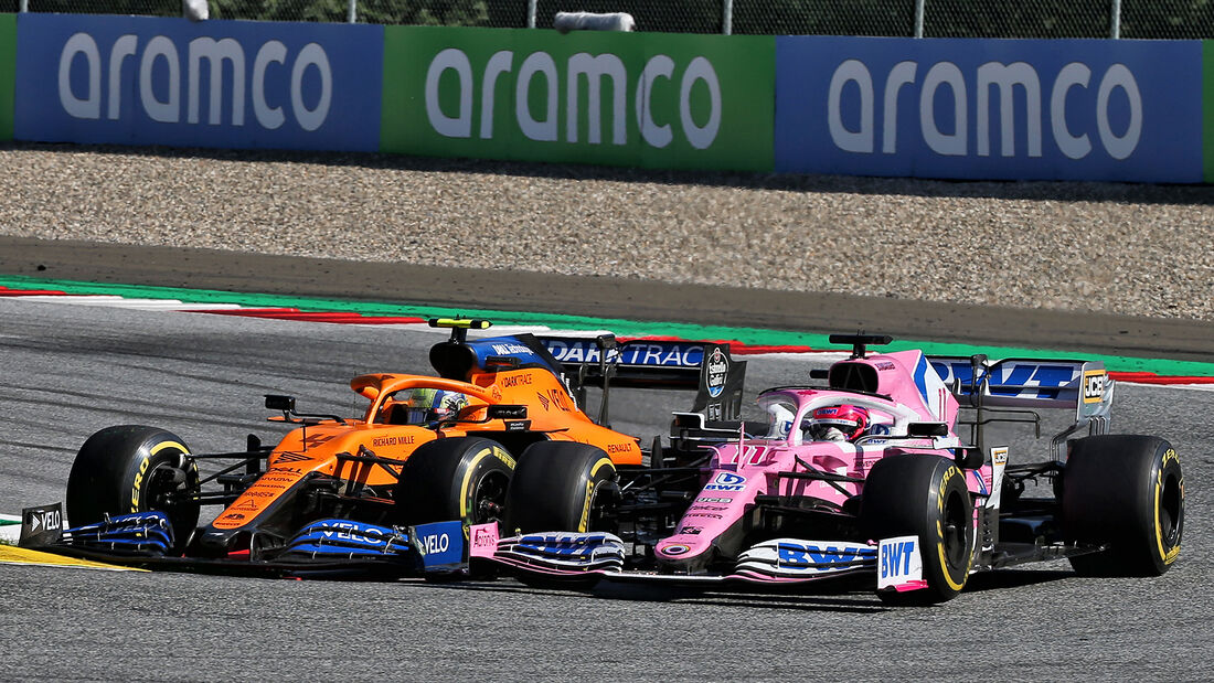 Lando Norris & Sergio Perez - Formel 1 - GP Österreich - Spielberg - 5. Juli 2020