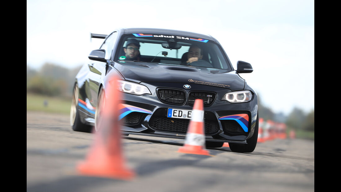 Laptime Performance-BMW M2, Frontansicht