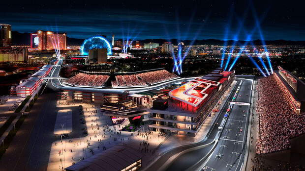 Las Vegas Grand Prix - Computer-Renderings - 2023