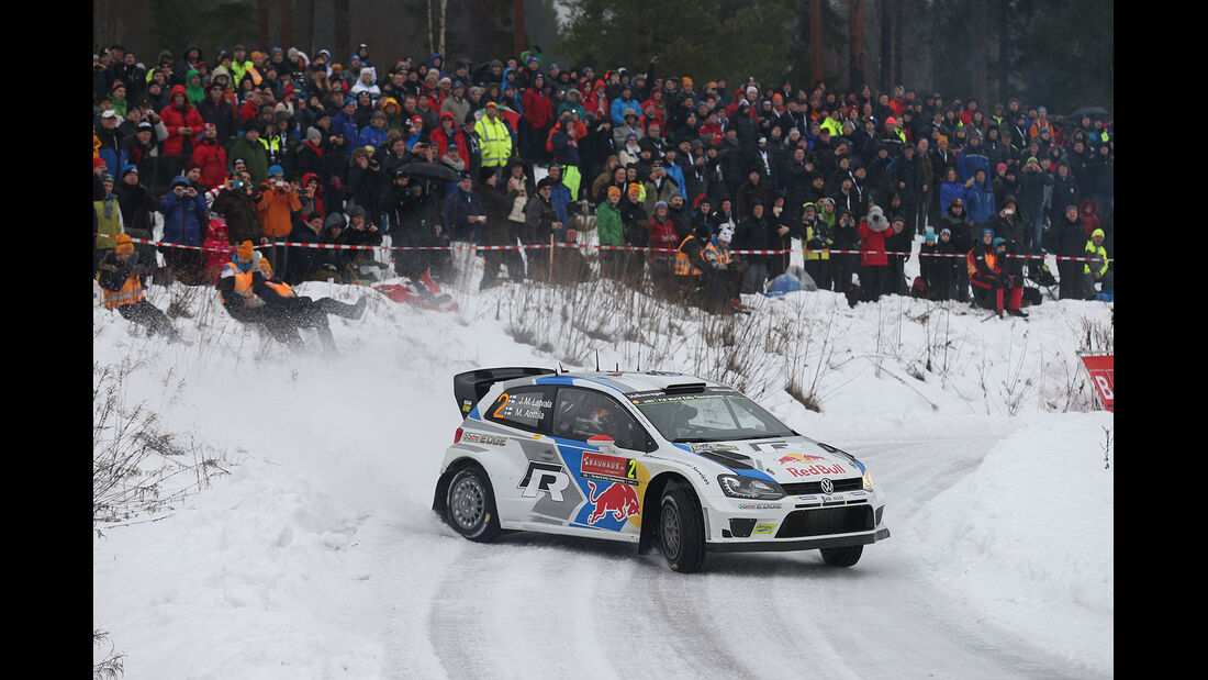 Latvala_VW Polo R WRC, Rallye Schweden 2014