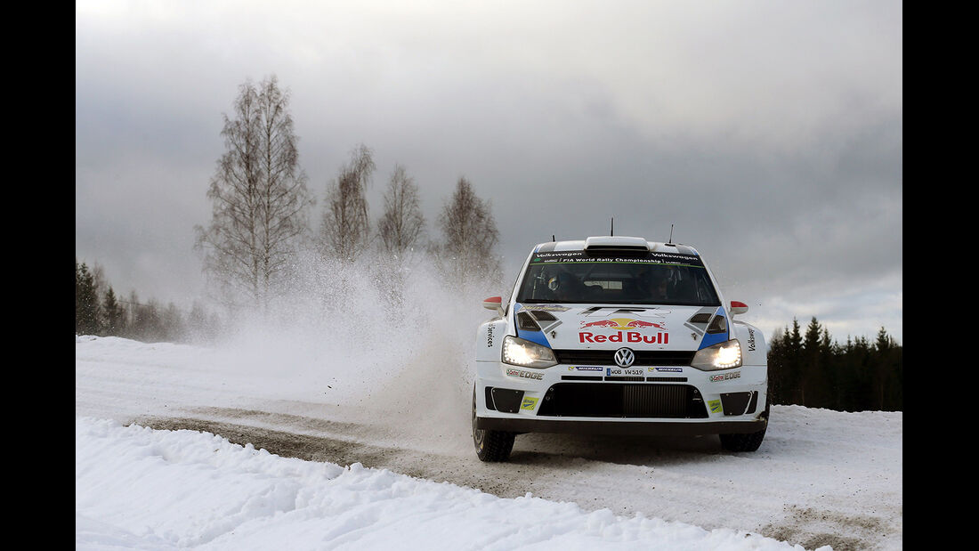 Latvala, WRC, VW Polo R WRC, Rallye Schweden 2014