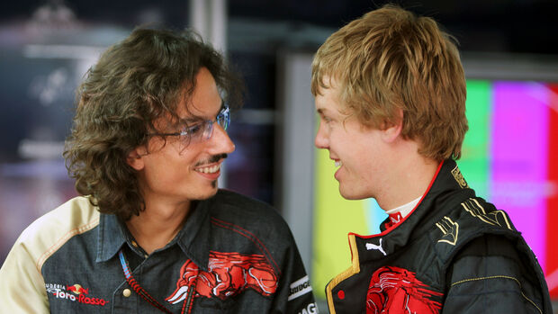 Laurent Mekies & Sebastian Vettel - Toro Rosso 2007