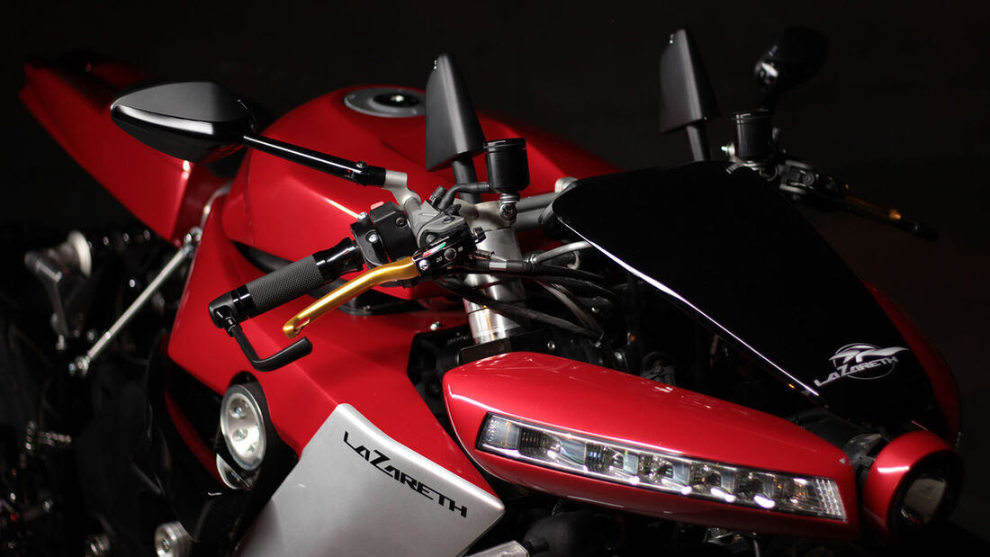 Lazareth LM 410: Extrem-Motorrad mit Straßenzulassung 