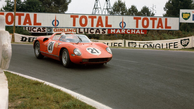 Le Mans 1963: #21 SpA Ferrari SEFAC Ferrari 250 P (Lodovico Scarfiotti und Lorenzo Bandini)