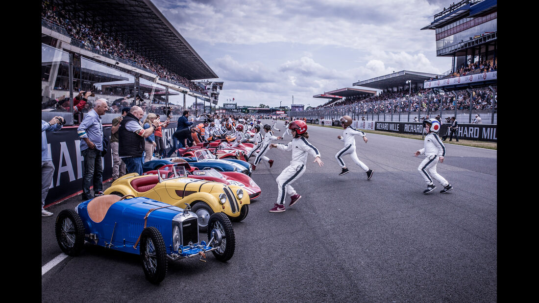 Le Mans Classic, Rennszene, Impression