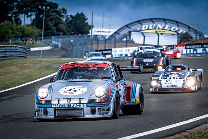 Le Mans Classic, Rennszene, Impression