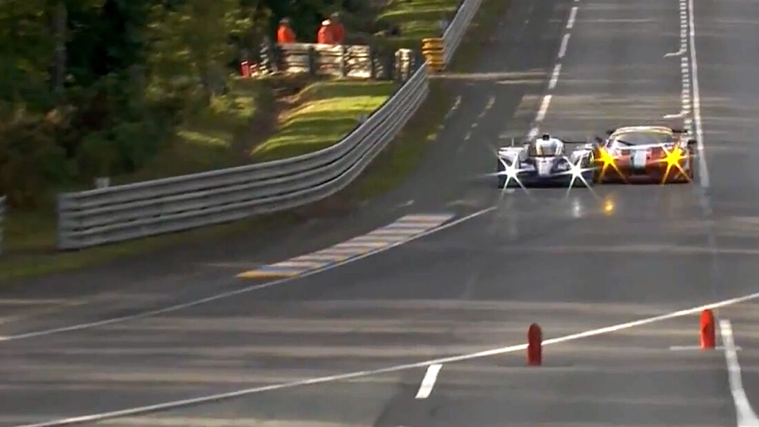 Le Mans Crash Davidson Toyota 2012