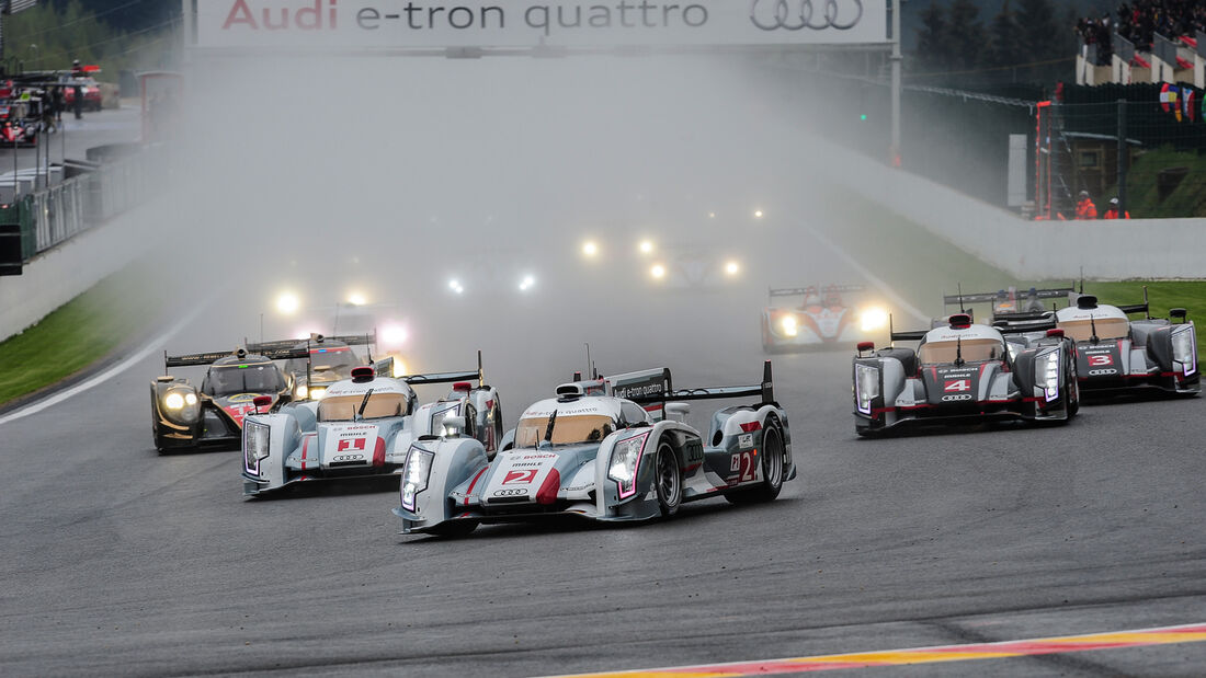 LeMans Audi, Start