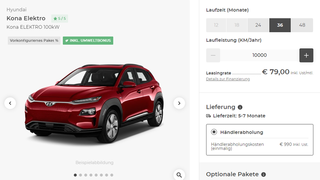 Elektroauto-Leasing: Die Besten Privat-Leasing-Angebote Ab 39 Euro ...