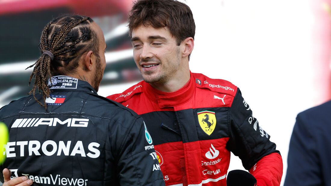 Leclerc - Hamilton - Formel 1 - GP Österreich 2022 - Spielberg - Rennen