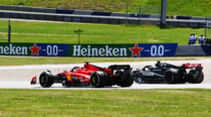 Leclerc - Hamilton - Formel 1 - GP Österreich - Spielberg - Freitag - 30.6.2023