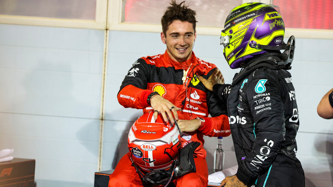 Leclerc - Hamilton - GP Bahrain 2022 - Sakhir - Rennen