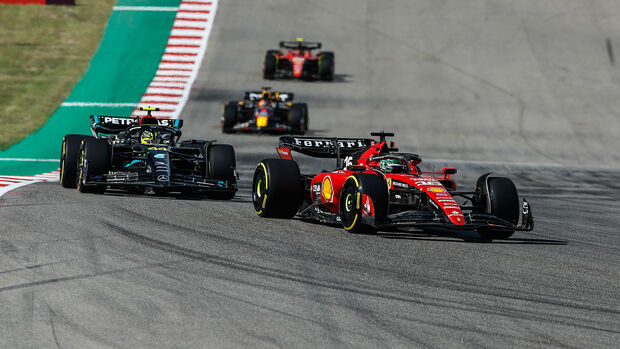 Leclerc - Hamilton - GP USA 2023 - Austin