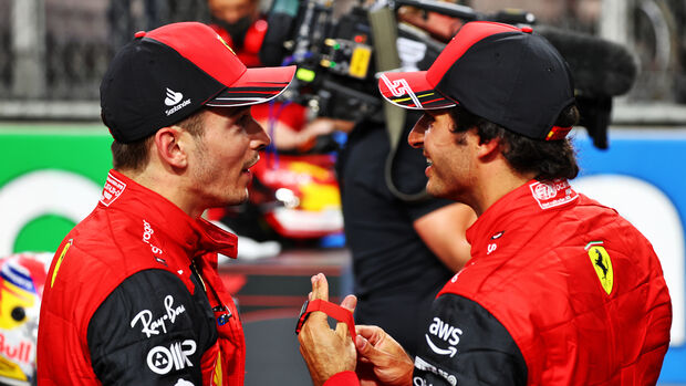 Leclerc & Sainz - Ferrari - F1 - GP Saudi-Arabien - Jeddah - Qualifying - 26. März 2022