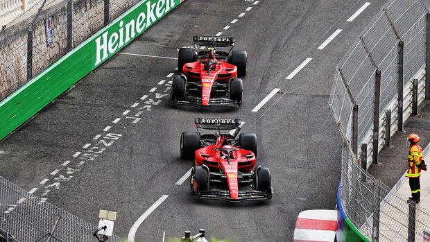 Leclerc - Sainz - Ferrari - GP Monaco 2023 - Rennen