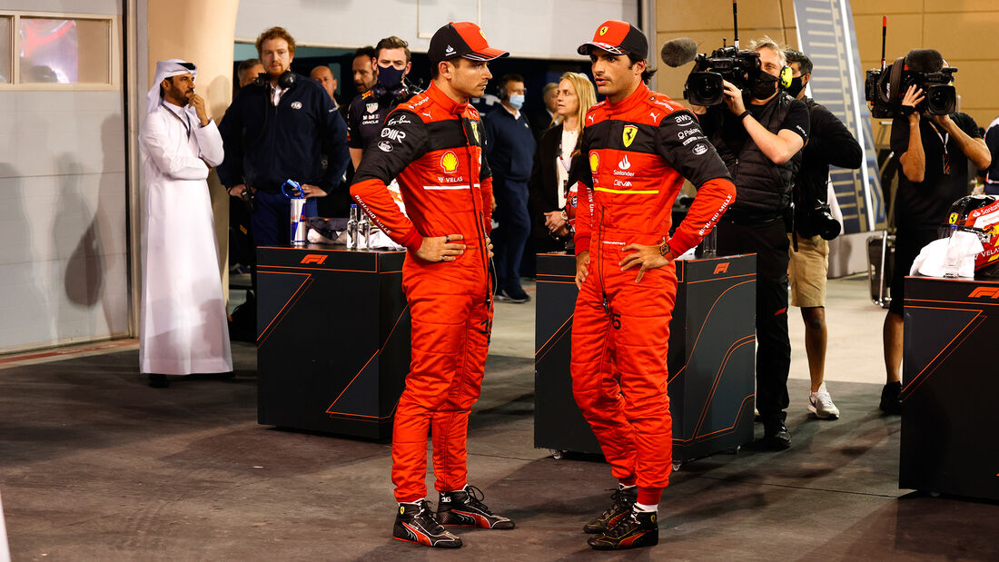 Leclerc - Sainz - GP Bahrain 2022 - Sakhir - Formel 1 - Qualifikation 