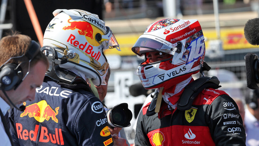 Leclerc & Verstappen - Formel 1 - GP Frankreich - Le Castellet - 23. Juli 2022