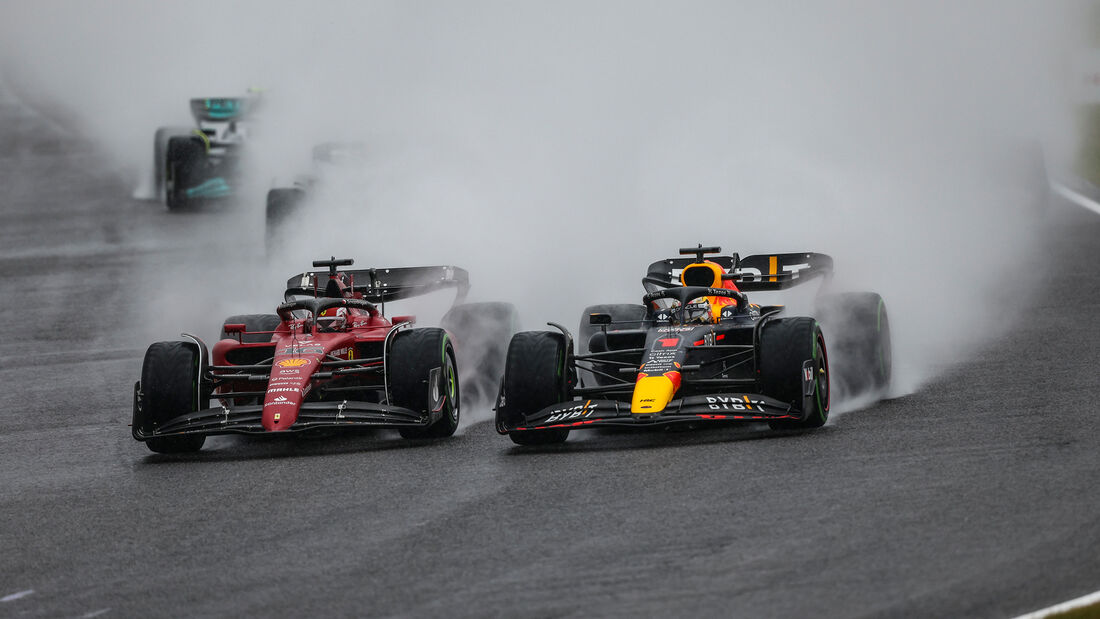 Leclerc - Verstappen - Formel 1 - GP Japan 2022 - Suzuka 
