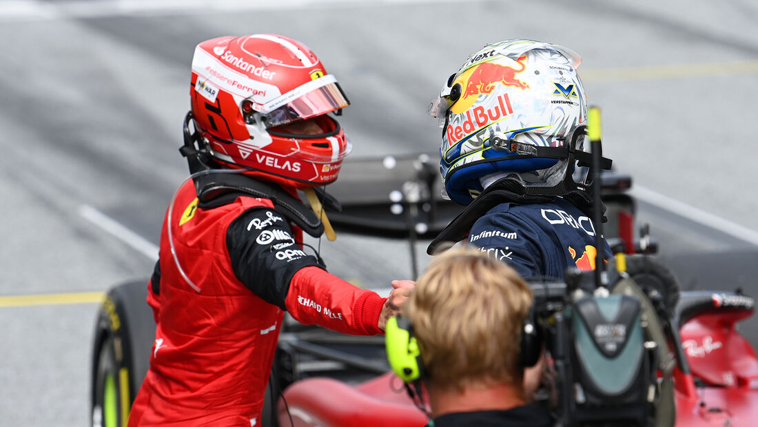 Leclerc - Verstappen - Formel 1 - Sprint - GP Österreich 2022 - Spielberg 