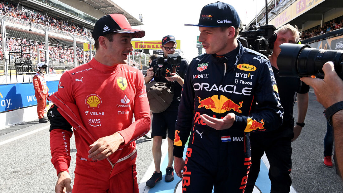 Leclerc & Verstappen - GP Spanien - Barcelona - 21. Mai 2022