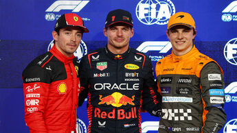 Leclerc - Verstappen - Piastri - Qualifikation - GP Abu Dhabi 2023