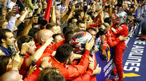 Leclerc - Vettel - Ferrari - GP Singapur 2019 - Rennen 