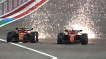 Leclerc vs. Sainz - Ferrari- Formel 1 - GP Bahrain 2024