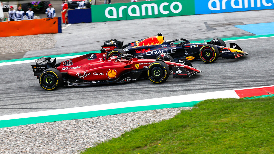 Leclerc vs. Verstappen - Formel 1  - GP Österreich 2022