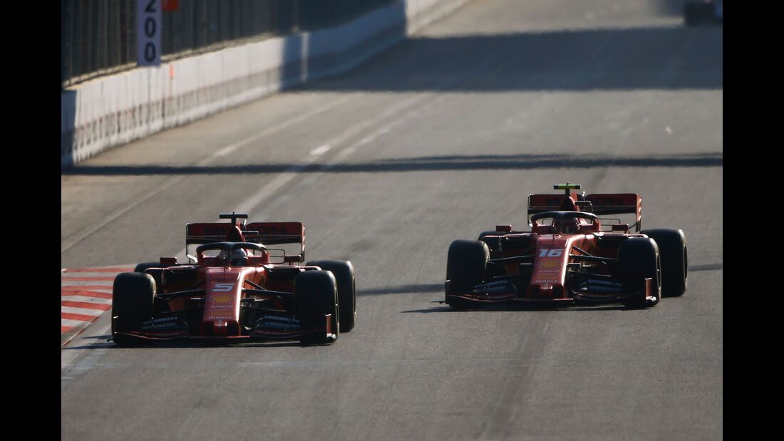 Leclerc vs. Vettel - Formel 1 - GP Aserbaidschan 2019