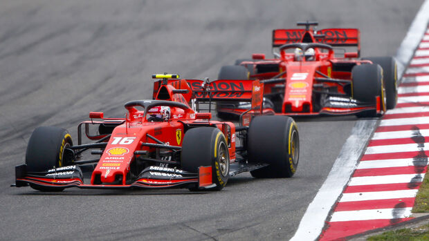 Leclerc vs. Vettel - GP China 2019