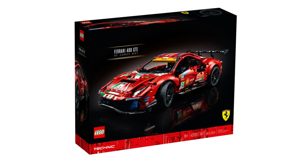 Lego Ferrari 488 GTE AF CORSE 51